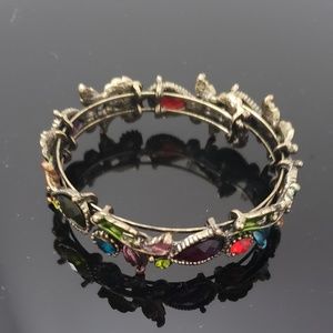 Mullti -Color Stoned bracelet-Wm
